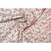 10cm Baumwolldruck Landhaus "Romantikblüten rosa auf Weiss"  aus EU-Produktion  (Grundpreis € 12,00/m)