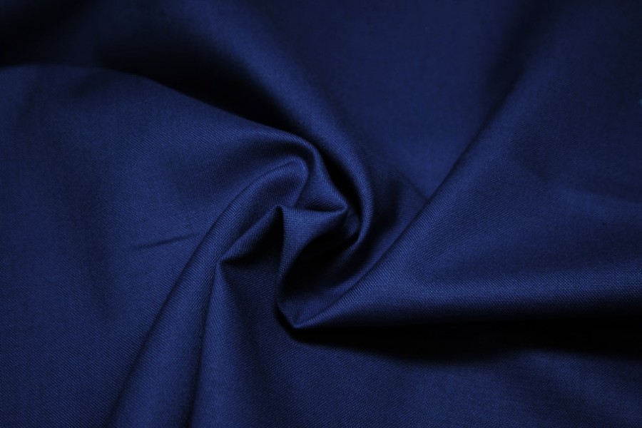 10cm Baumwollstoff uni (Standardqualität) royalblau  (Grundpreis € 8,00/m)